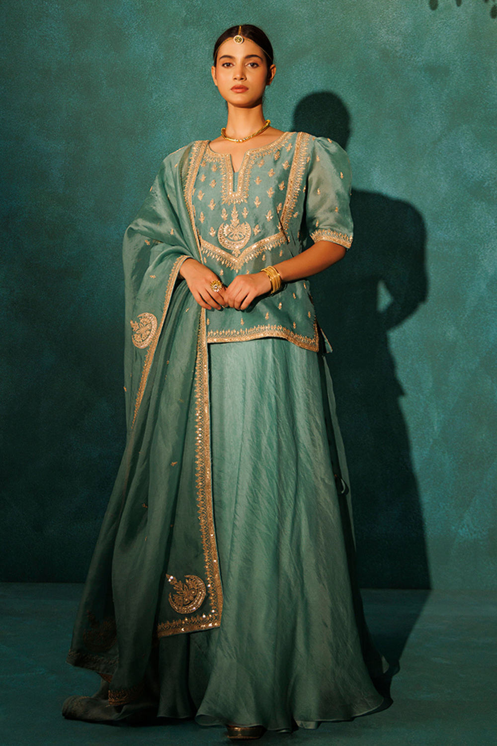 Maryam Rajputi Lehenga Set