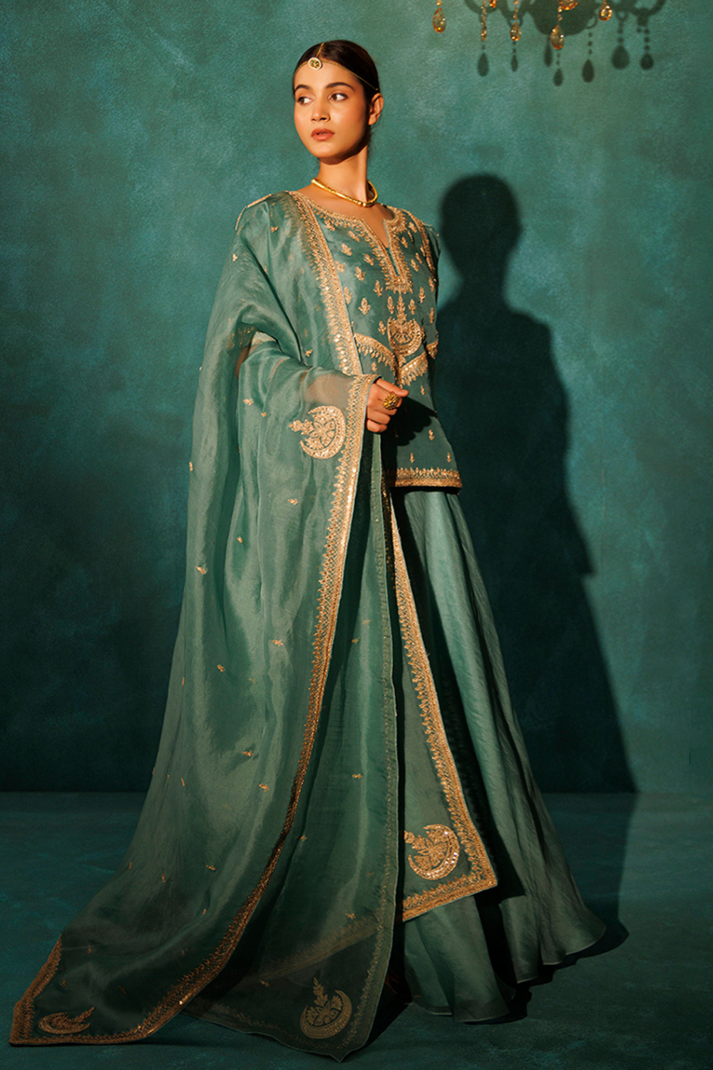 Maryam Rajputi Lehenga Set
