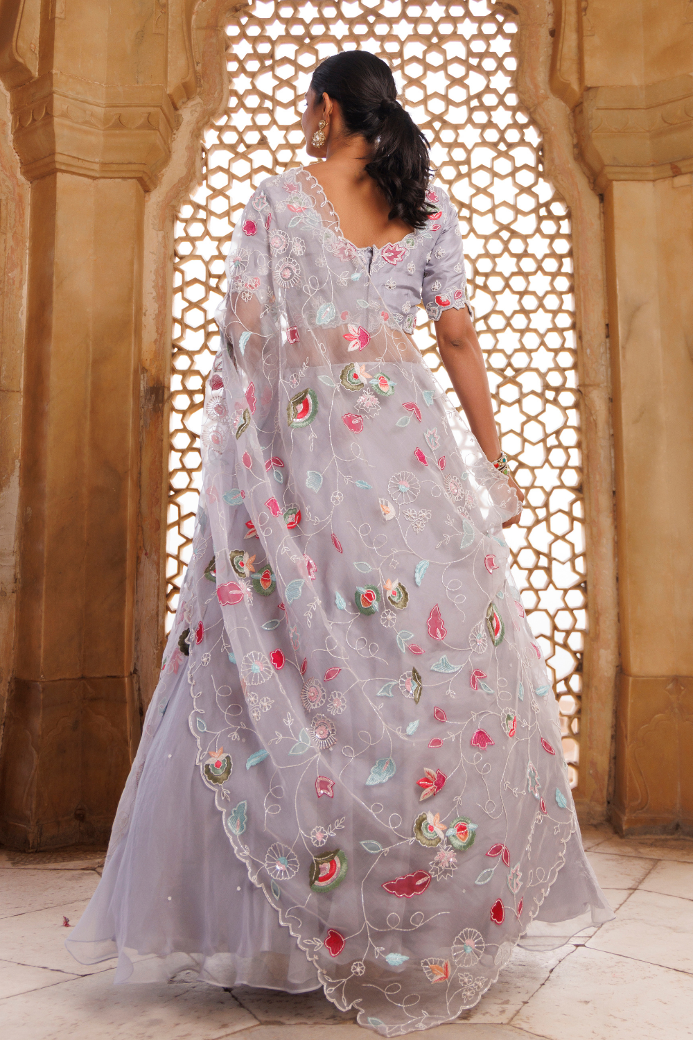 Kusha Lehenga Set