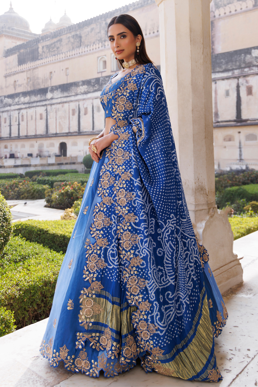 Nura Lehenga Set