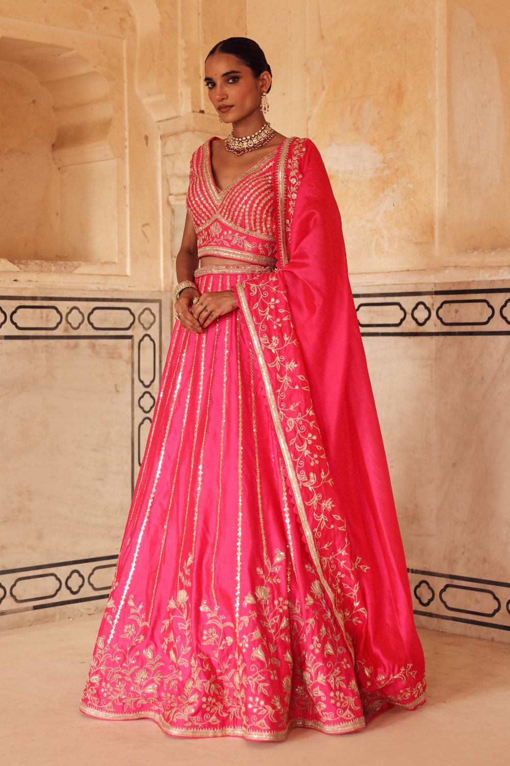 Gulbaag Lehenga