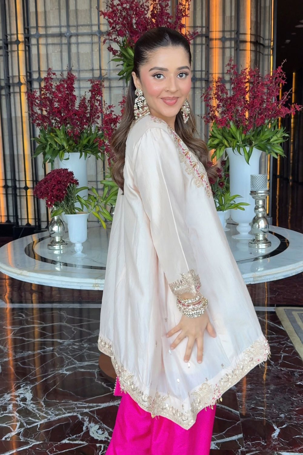 Isha Multani in our Isha Kurti Set