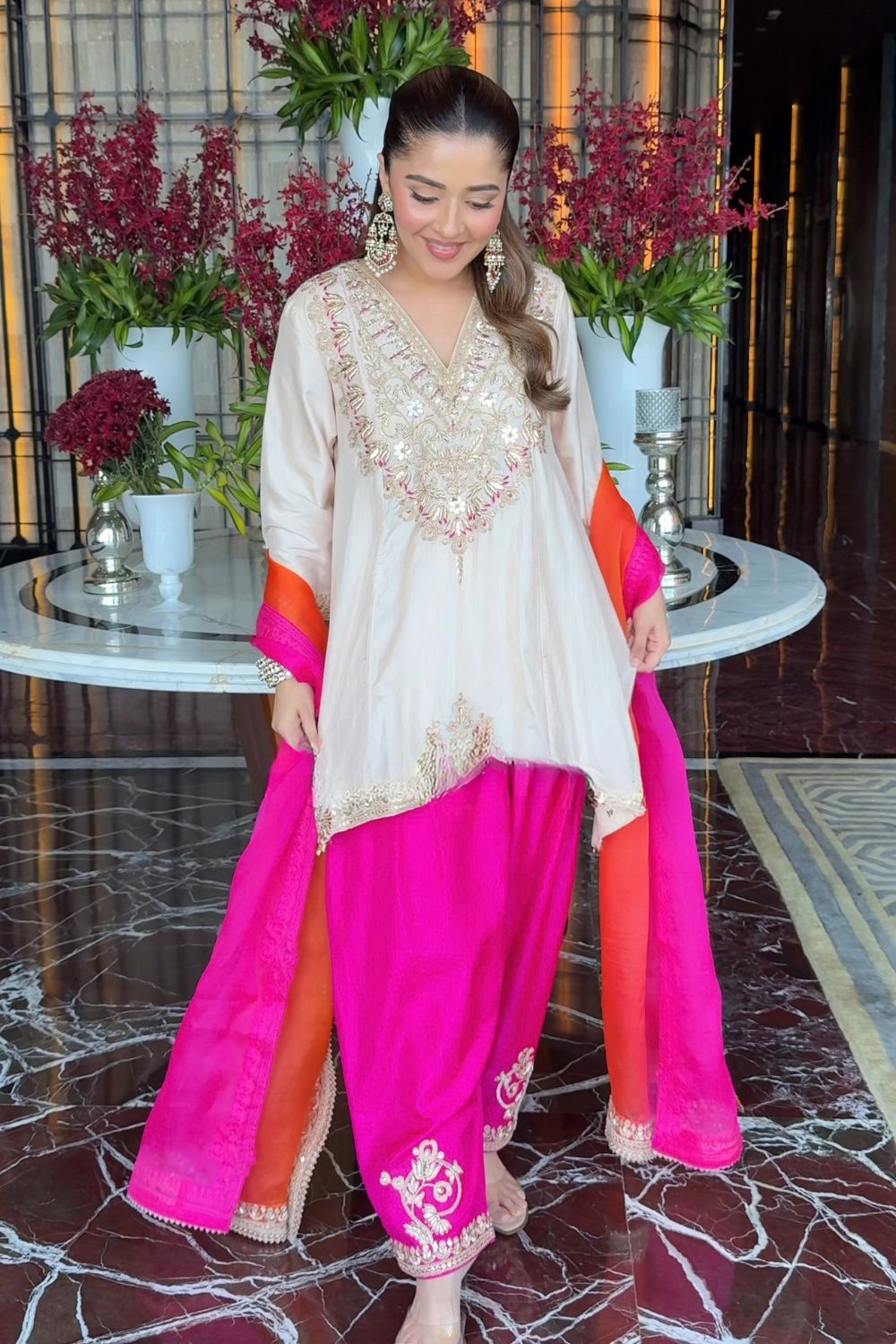 Isha Multani in our Isha Kurti Set