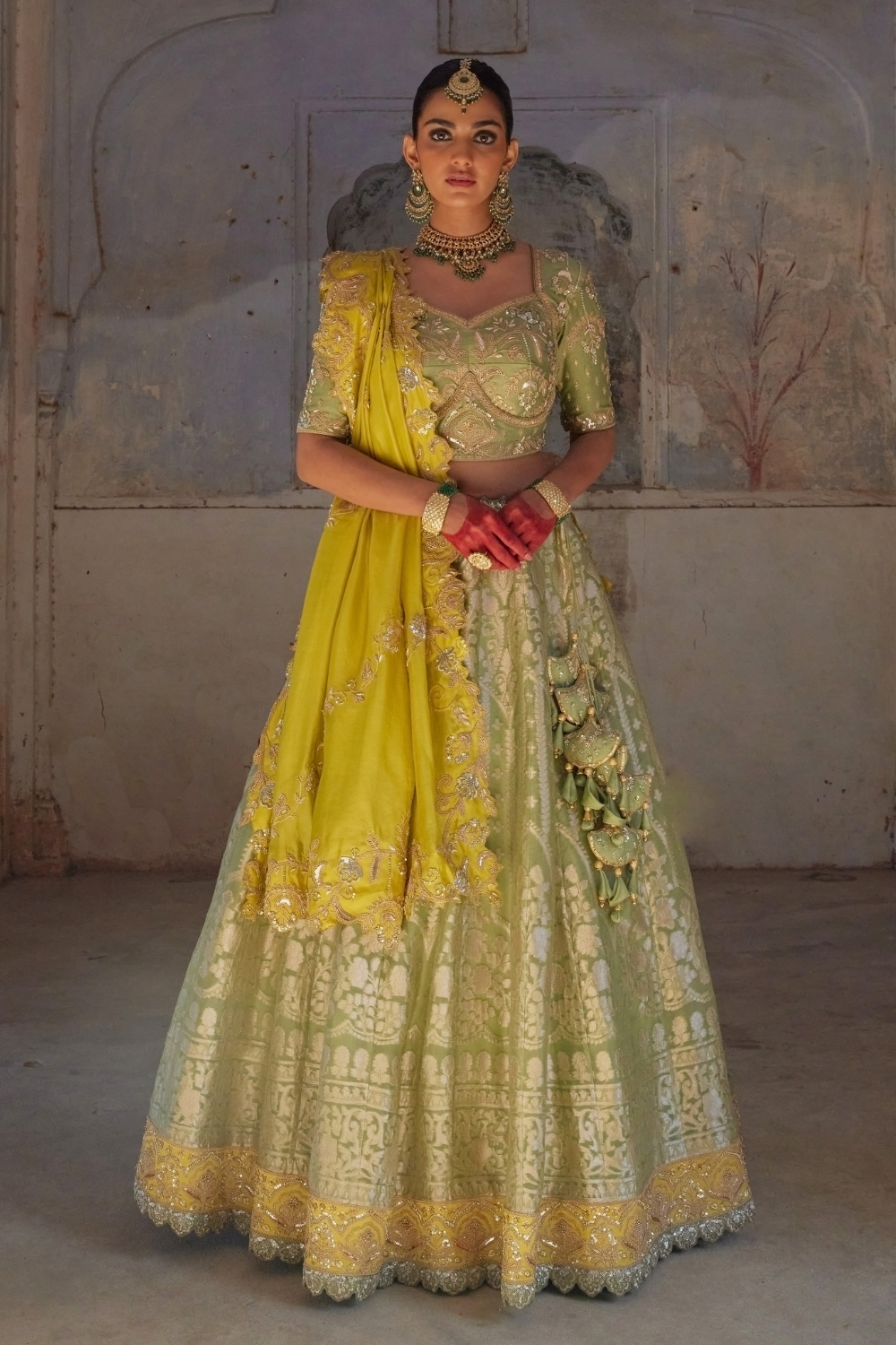Rasika Banarasi Lehenga Set
