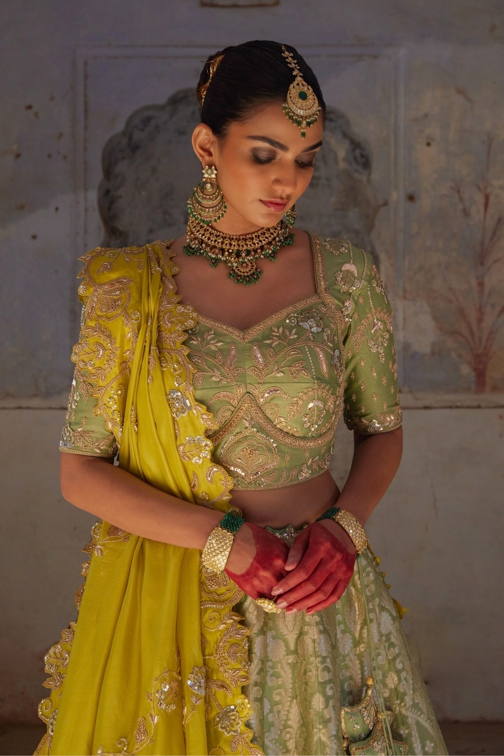 Rasika Banarasi Lehenga Set