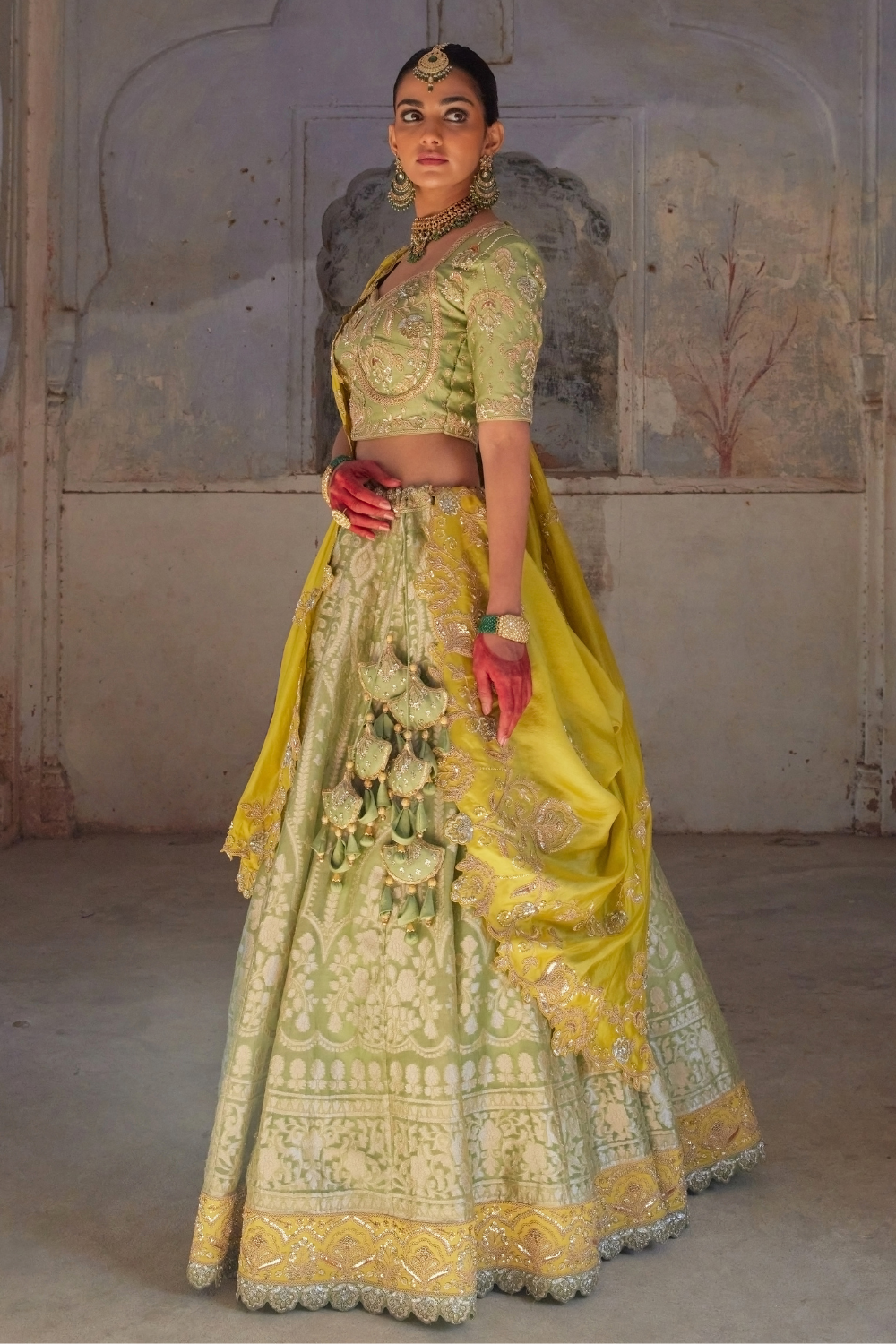 Rasika Banarasi Lehenga Set