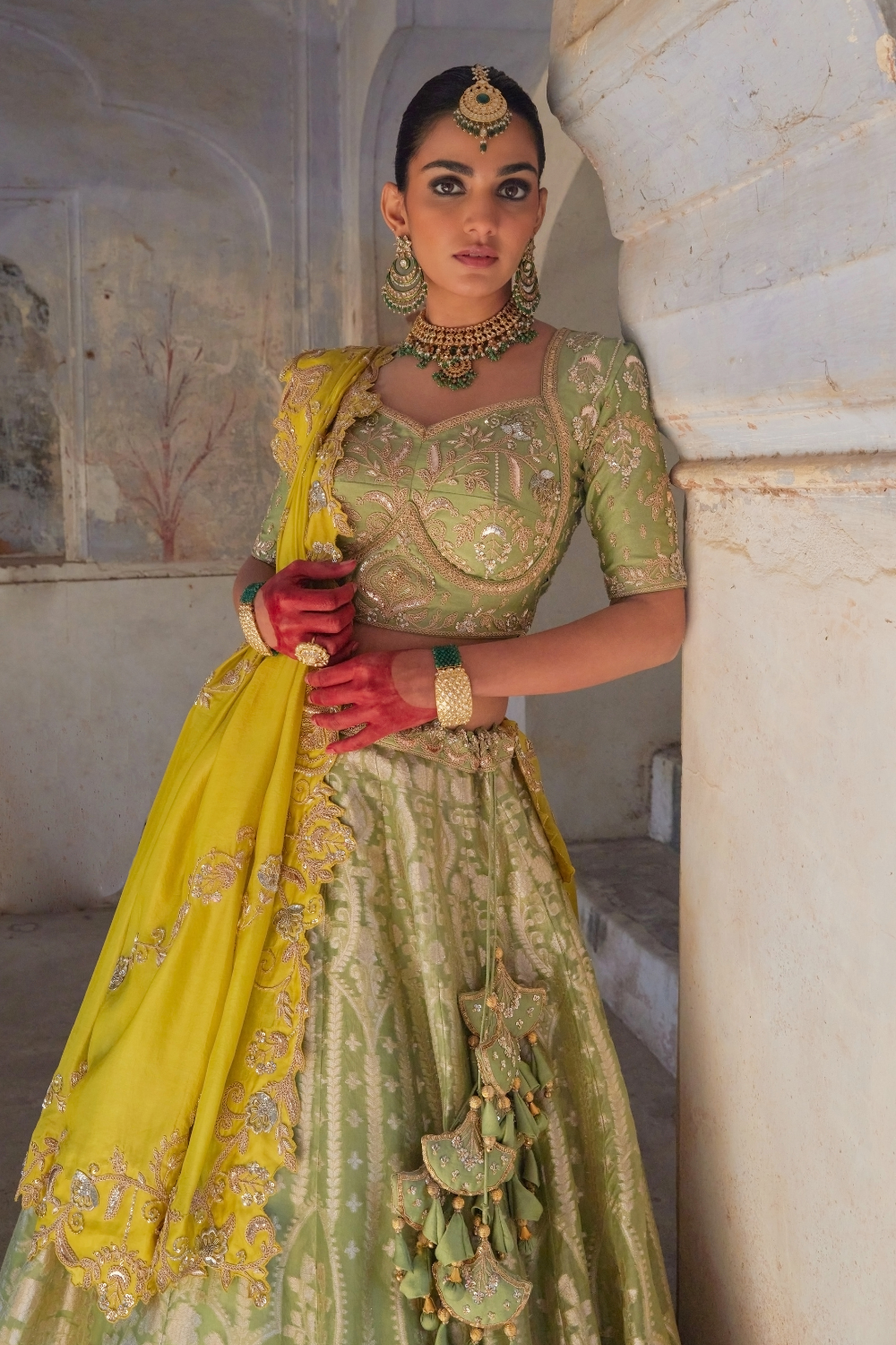 Rasika Banarasi Lehenga Set