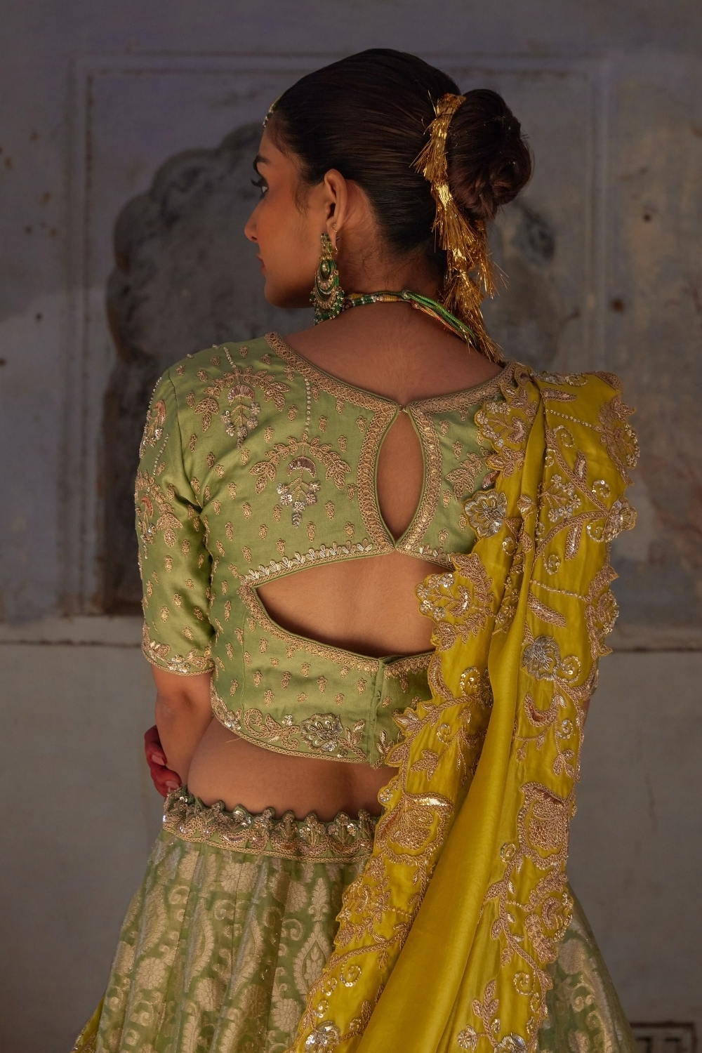 Rasika Banarasi Lehenga Set