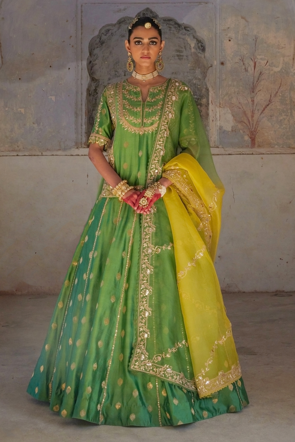 Anaita Shroff Adajania in our Parinaaz Lehenga Set