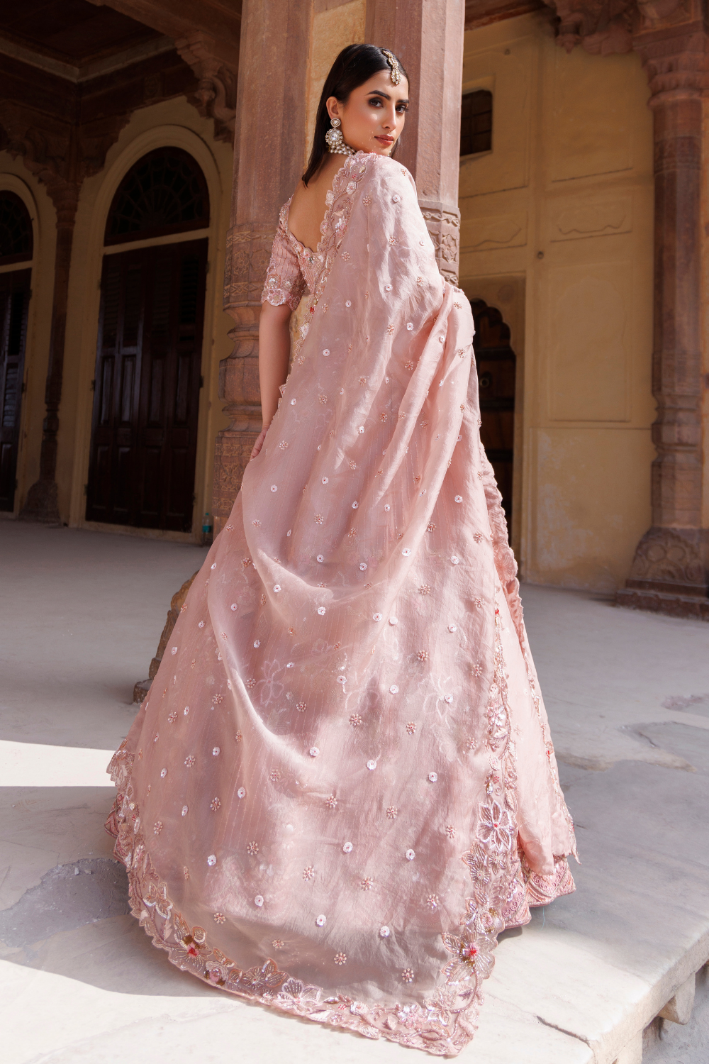 Toasted Rose Lehenga