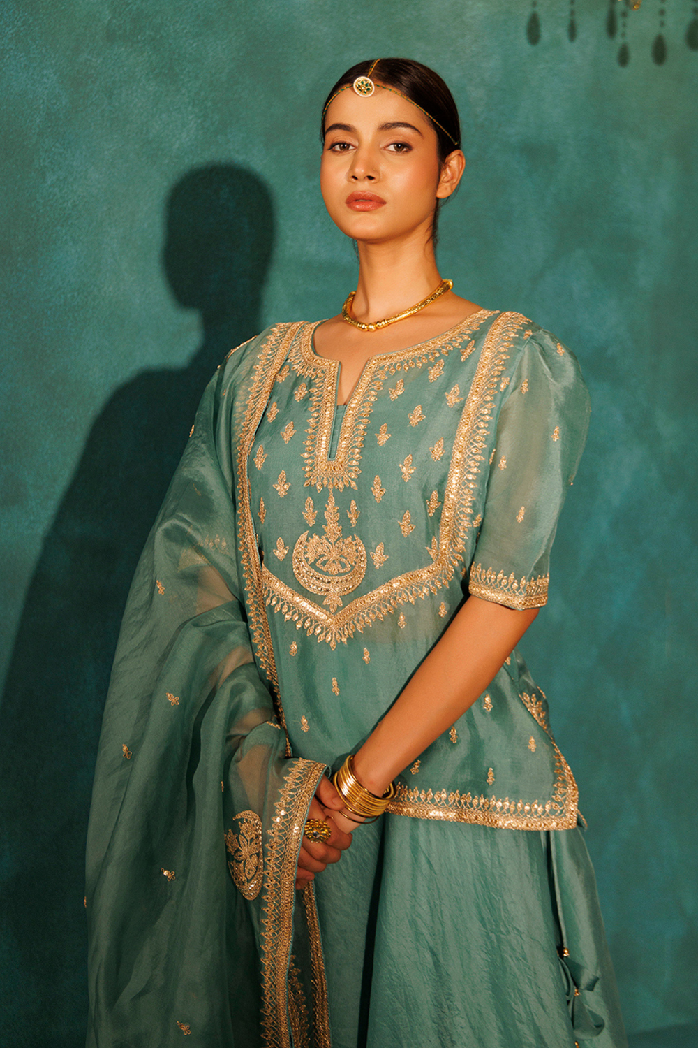 Maryam Rajputi Lehenga Set