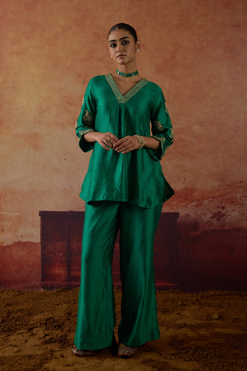 Green Co-Ord set