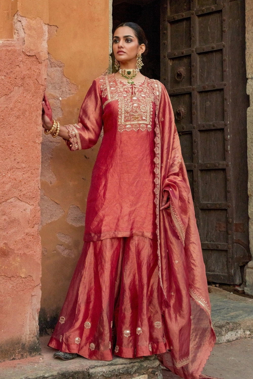 Saroj Gharara Set