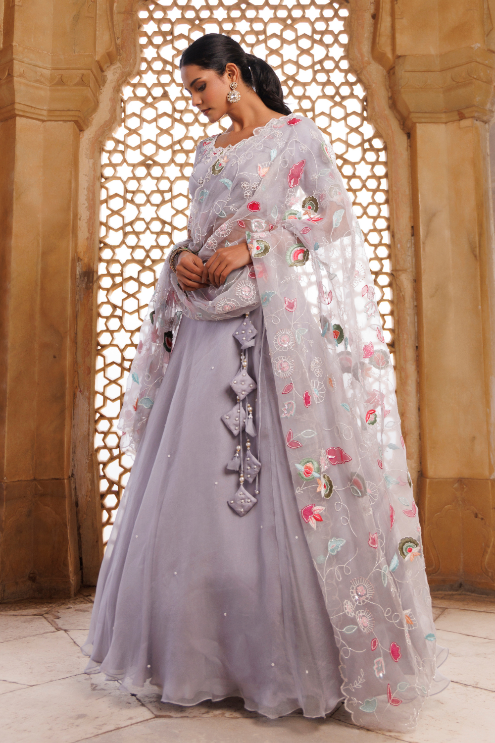 Kusha Lehenga Set