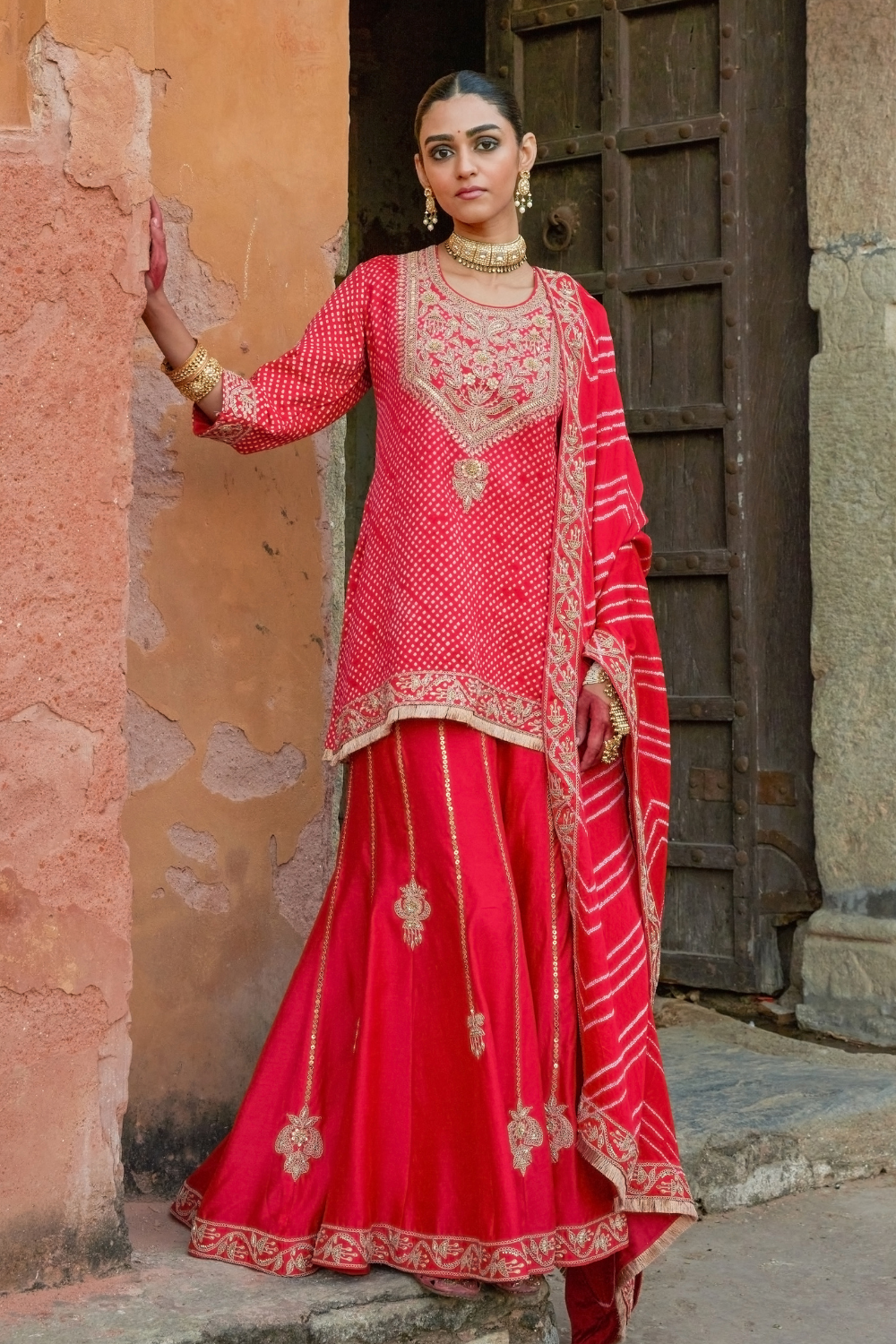 Damini Gharara set