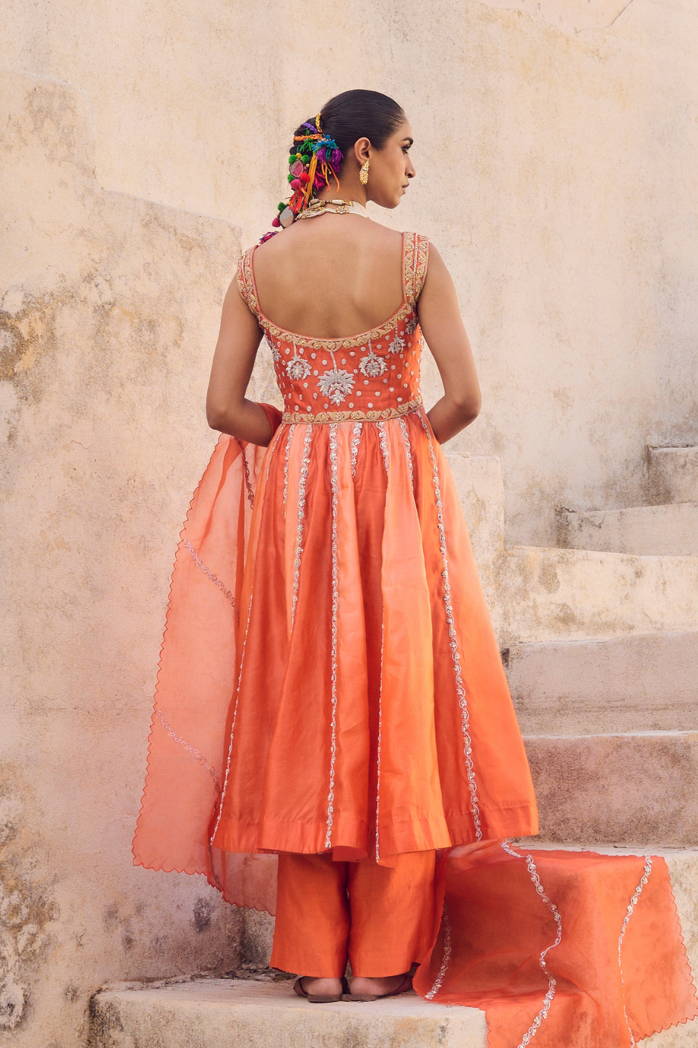 Saanjh Anarkali Set
