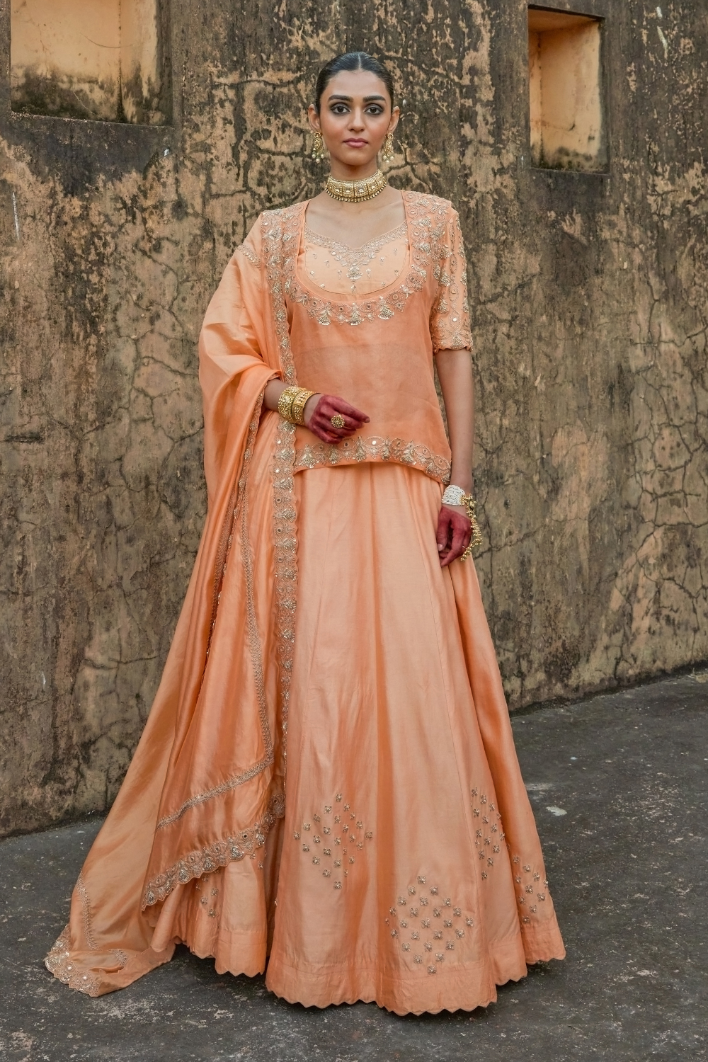 Pahal Rajputi Lehenga Set