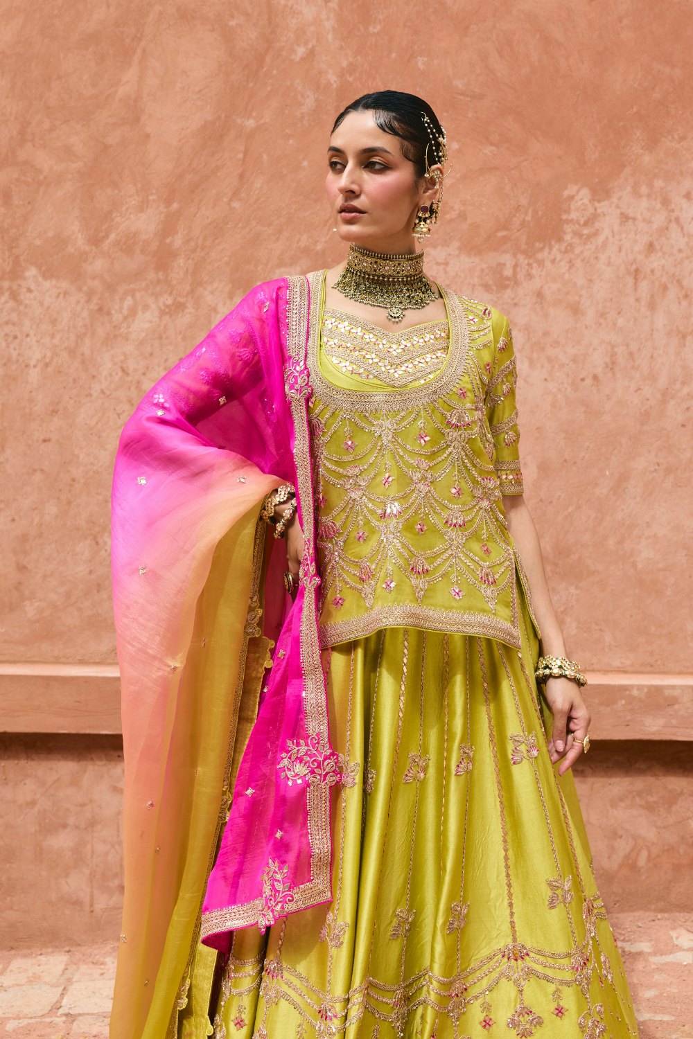 Rangira Rajputi Lehenga Set