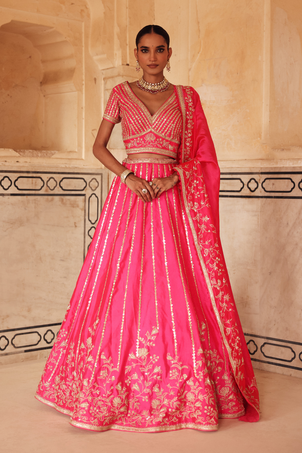 Gulbaag Lehenga