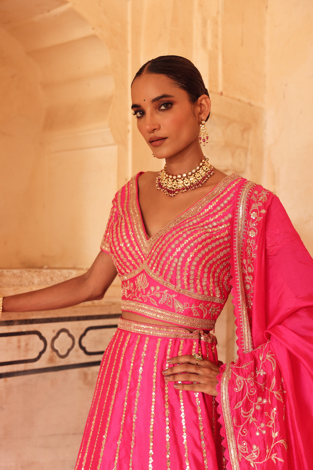 Gulbaag Lehenga