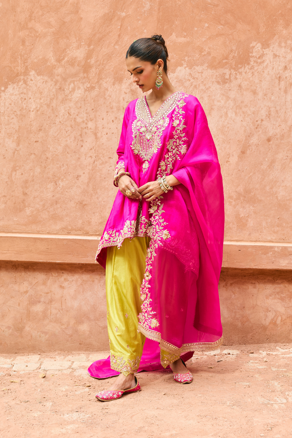 Heer Kurti Set