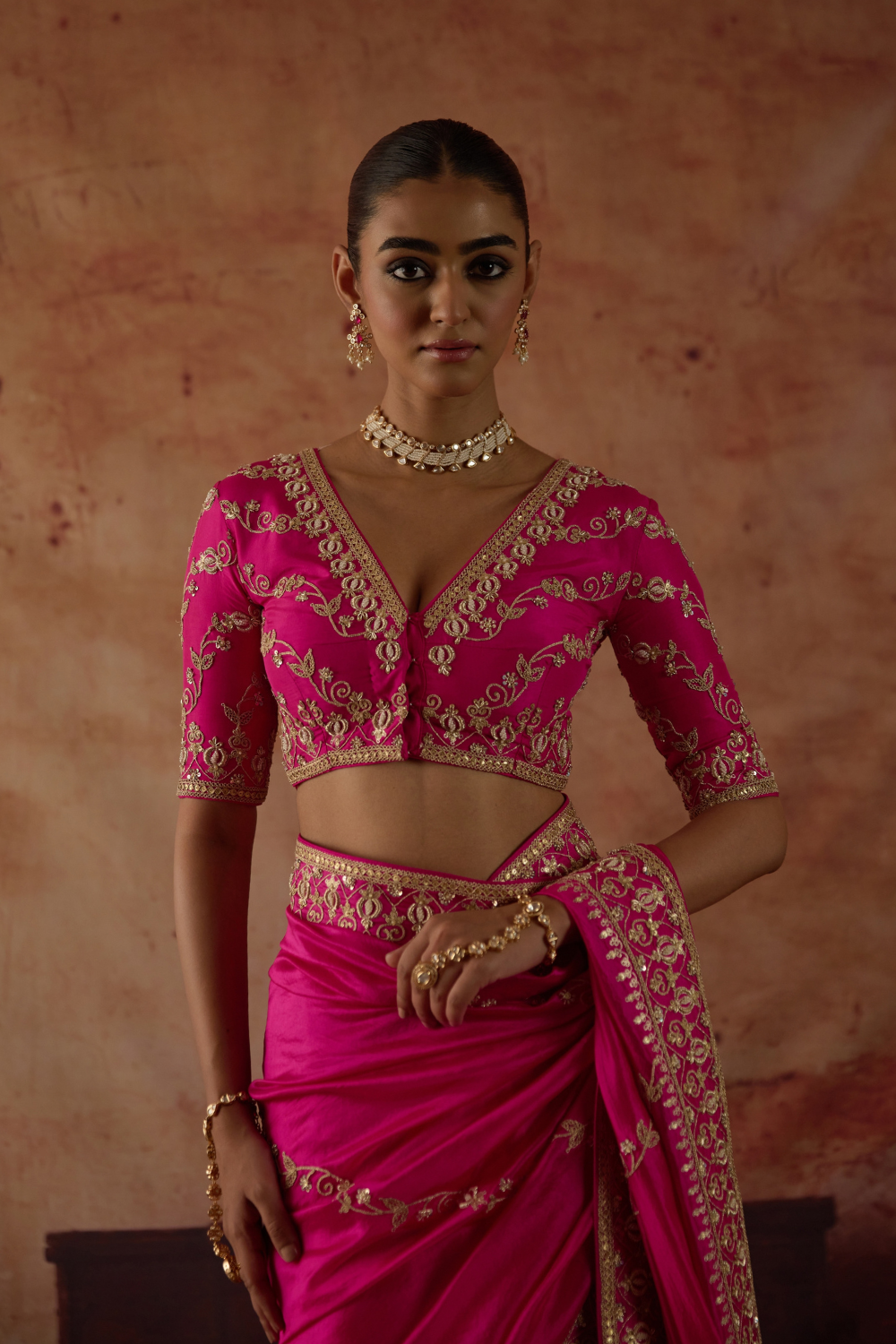 Gulaban Saree Set