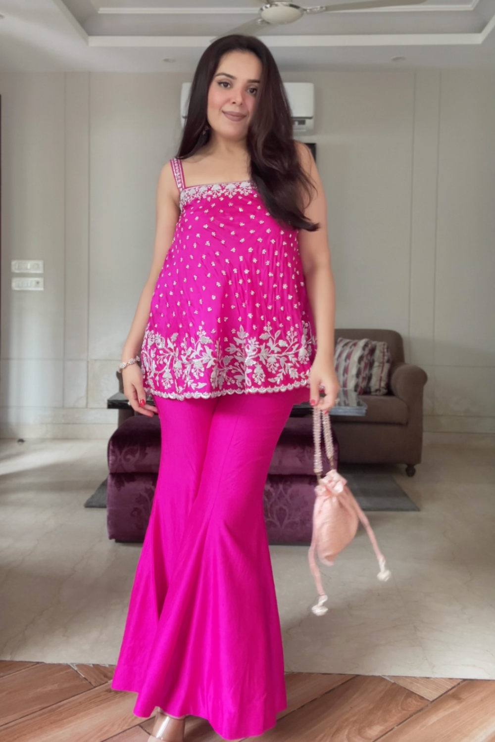 Danika Goyal in our Gulaban Co-Ord Set