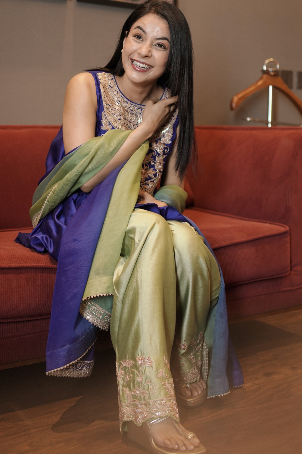 Custom Shehnaaz Co-ord set