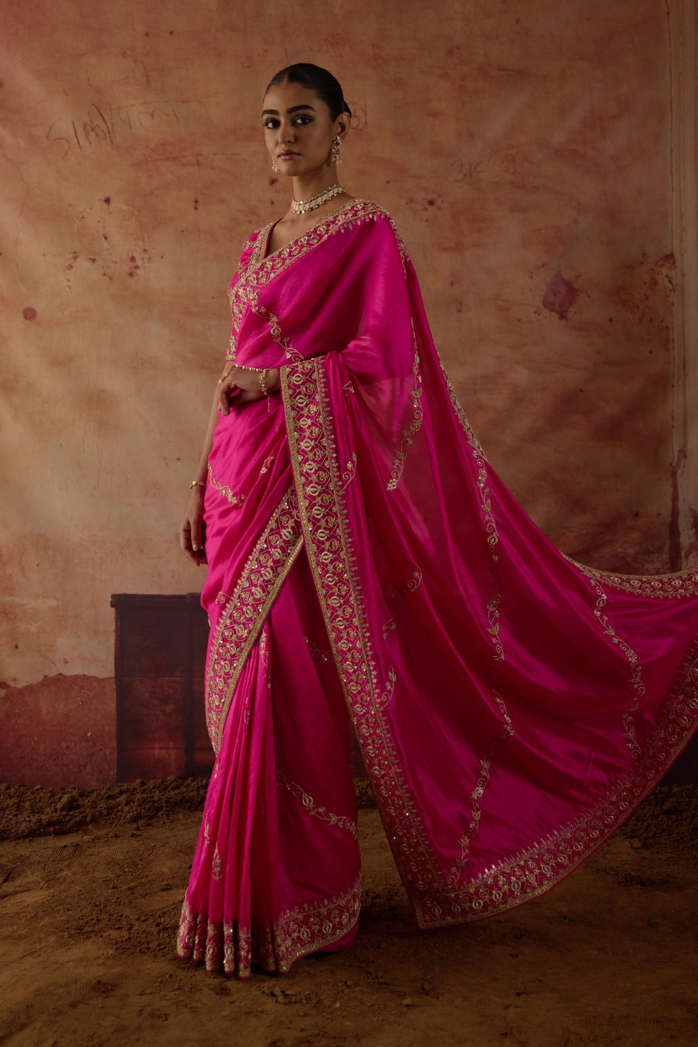 Gulaban Saree Set