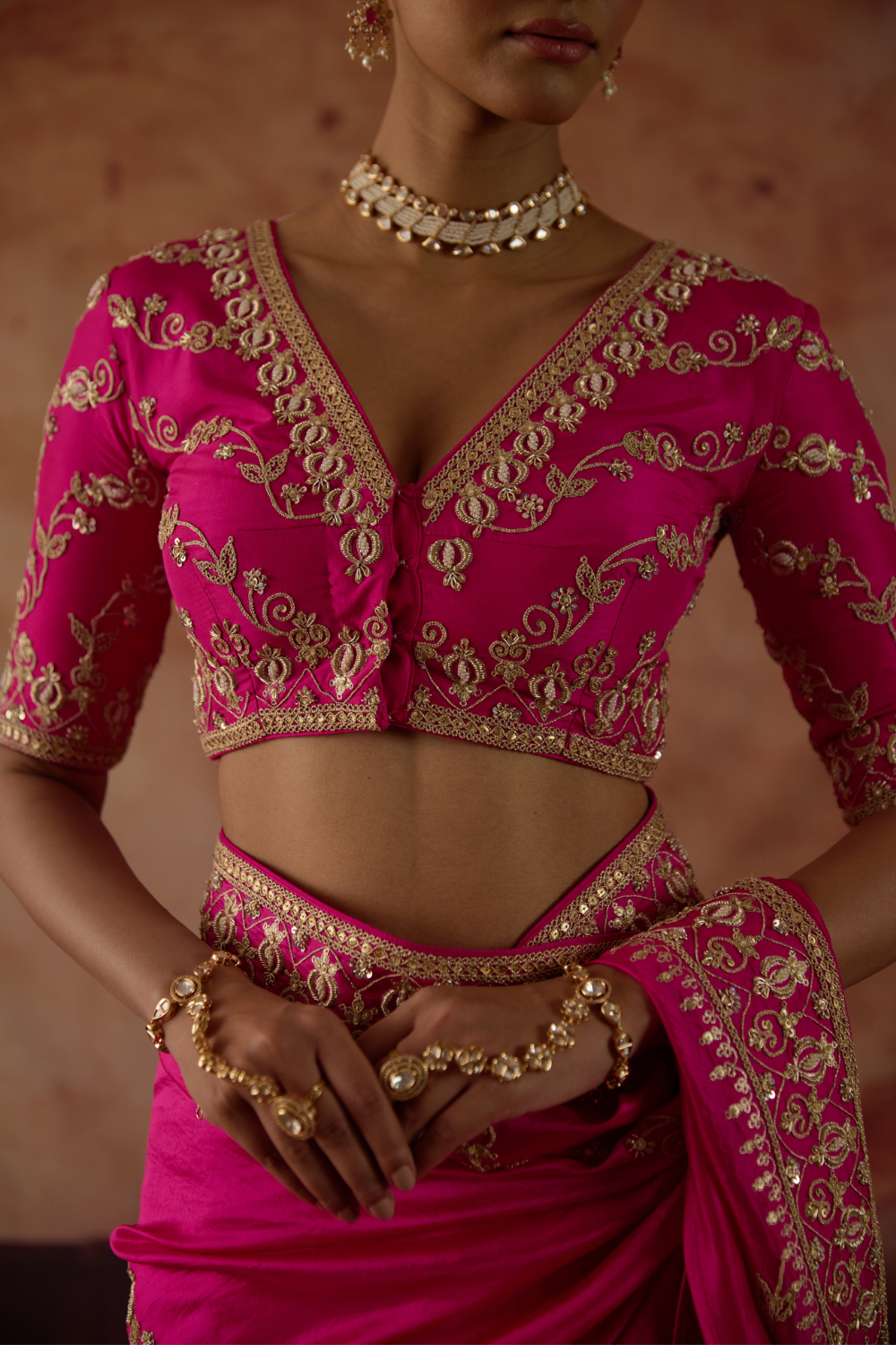 Gulaban Saree Set