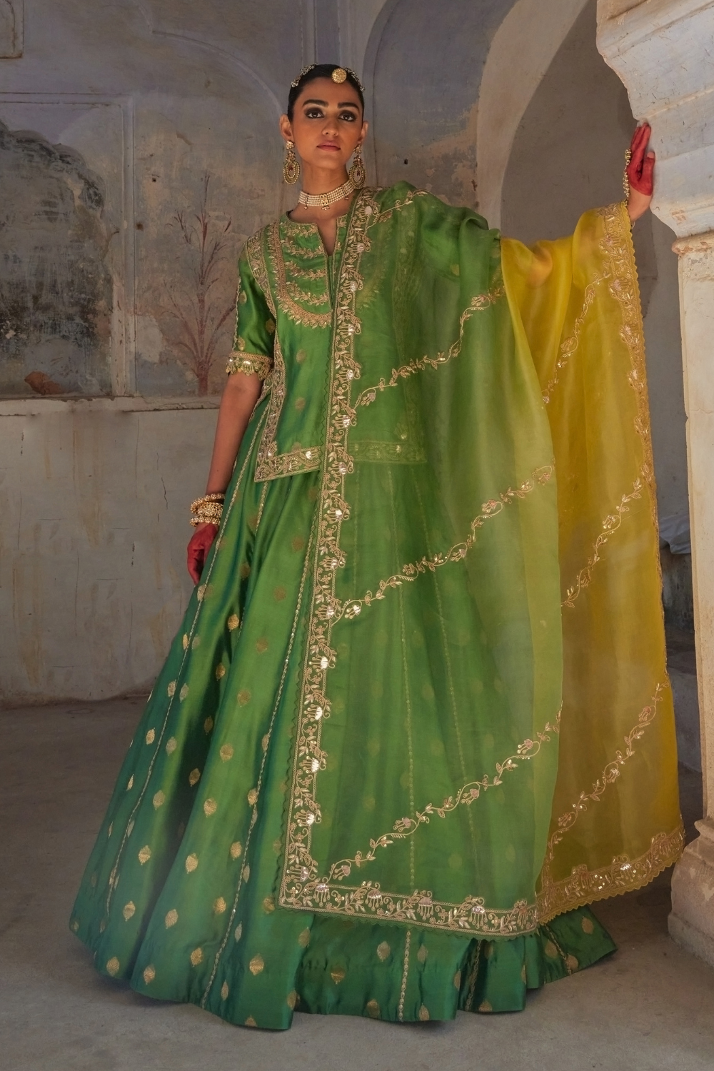 Anaita Shroff Adajania in our Parinaaz Lehenga Set