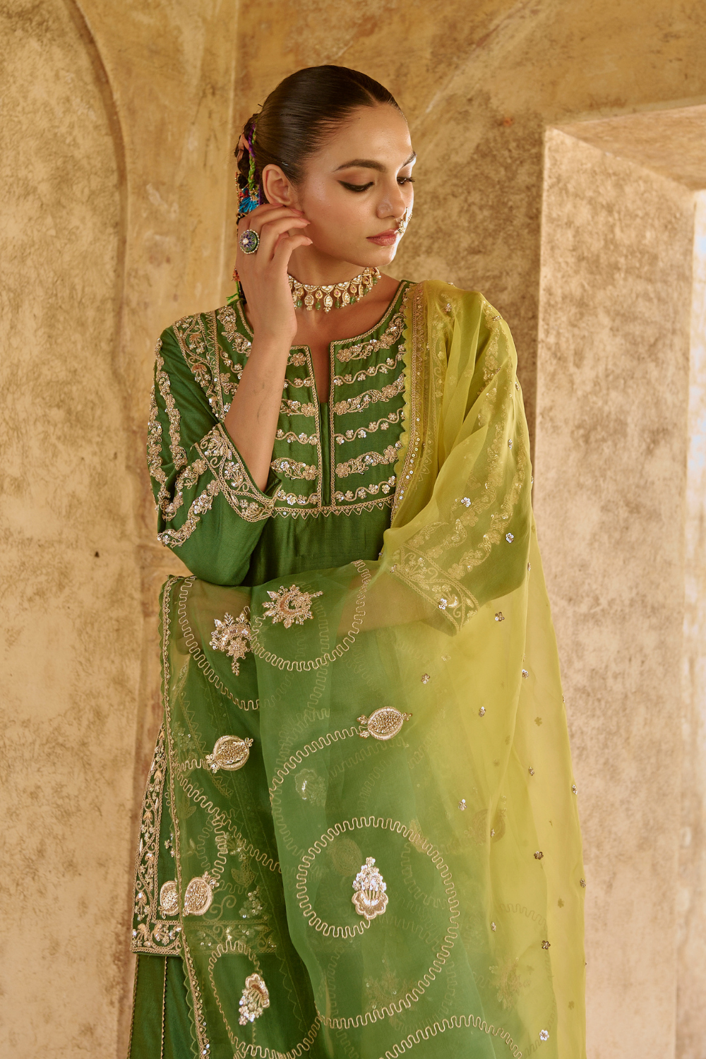 Rasika Gharara Set