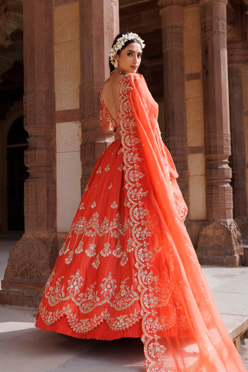 Sunlit Symphony Lehenga set