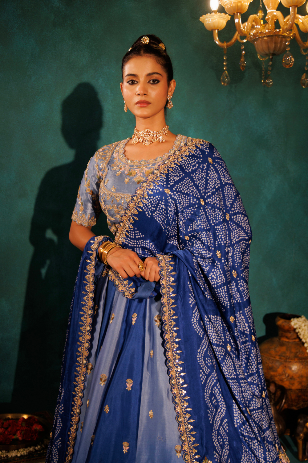 Anusha Lehenga Set