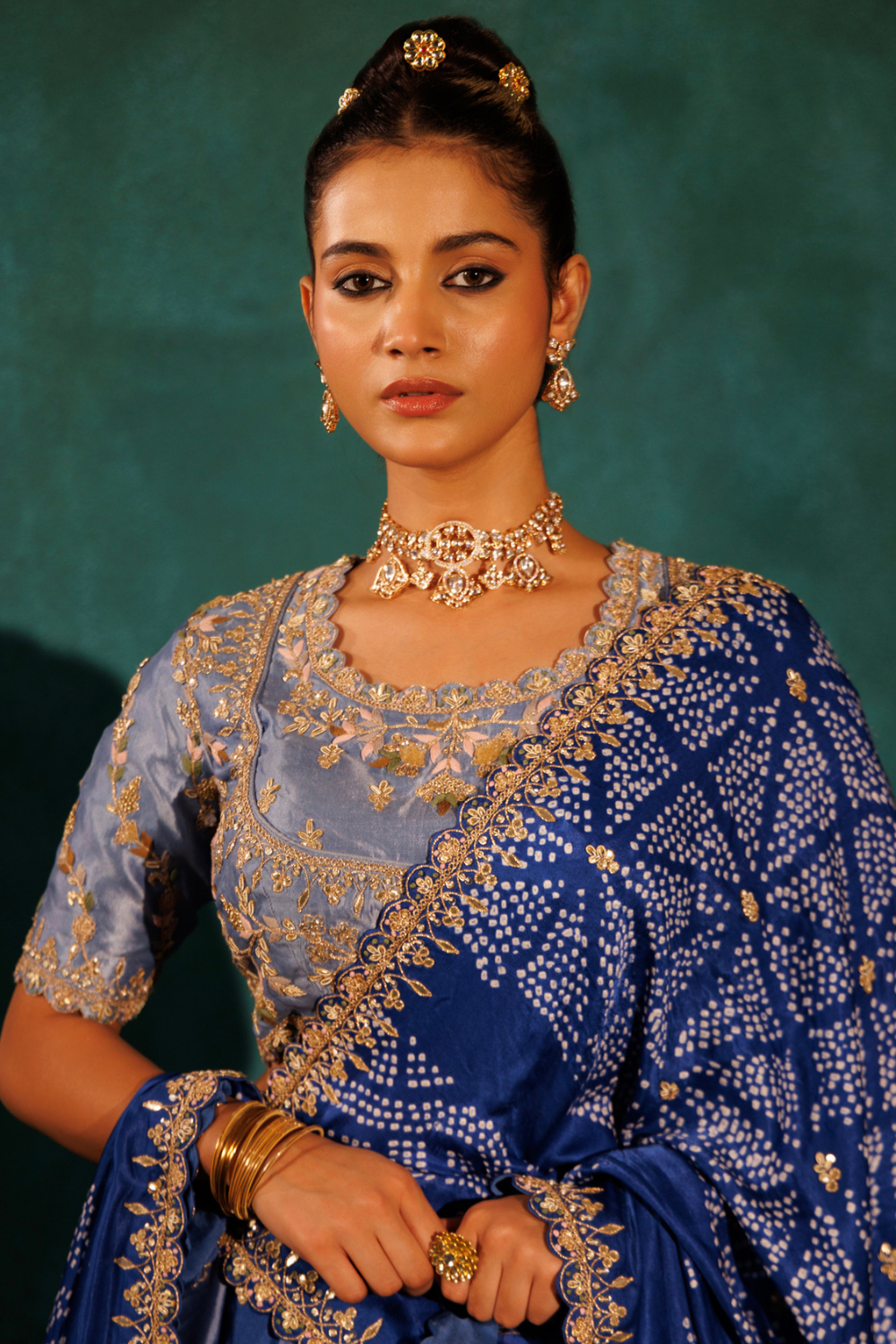 Anusha Lehenga Set