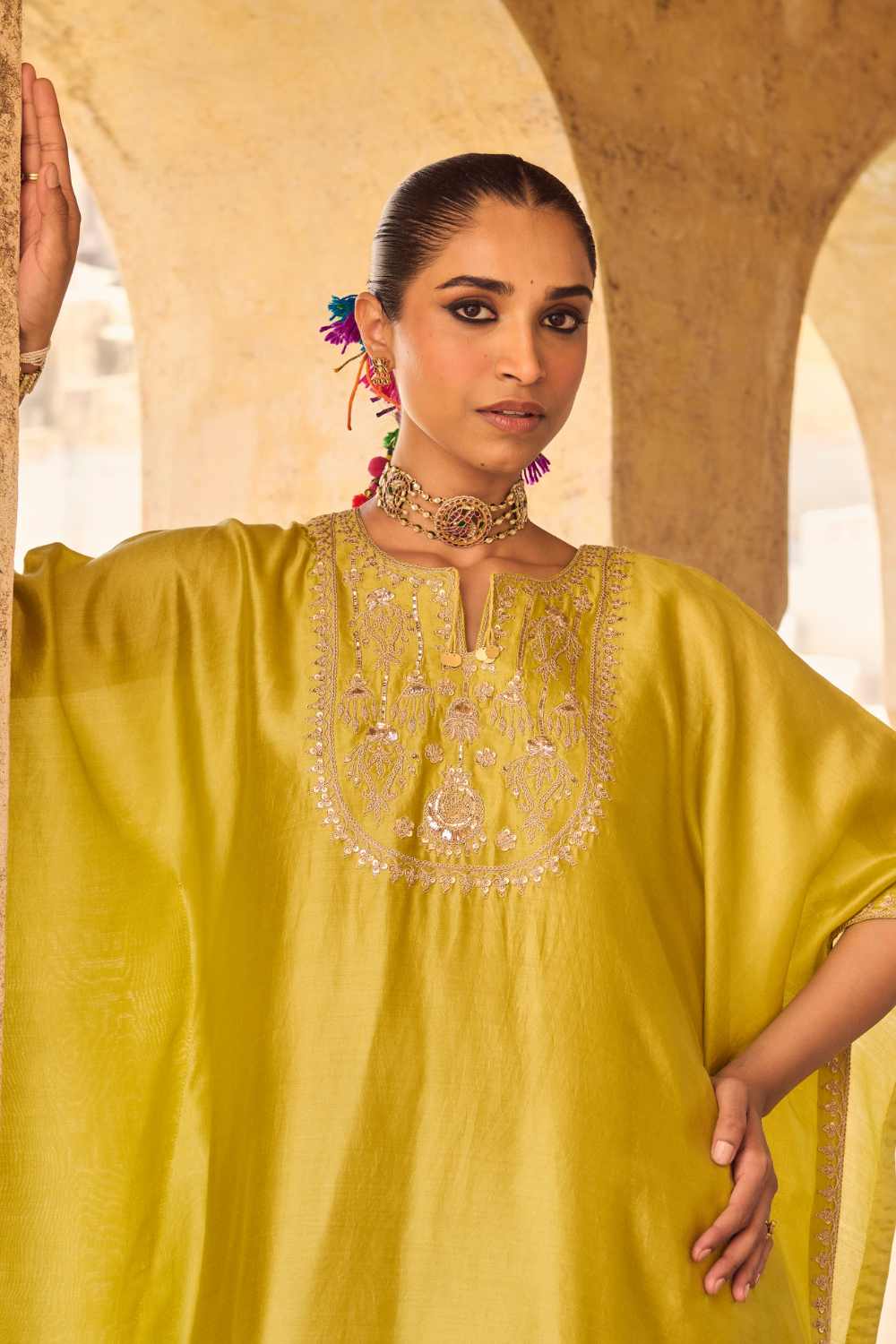 Rangreza Kaftan Set