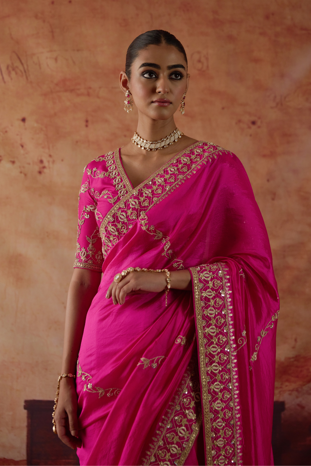 Gulaban Saree Set